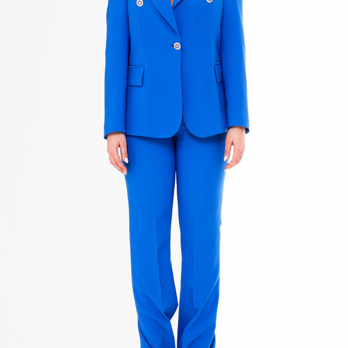 3-button suit in technical fabric – MM Collection